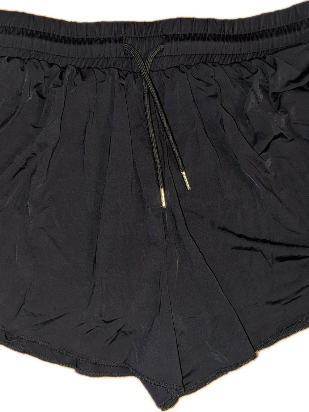 Girl’s Justice Black Drawstring Lounge Shorts